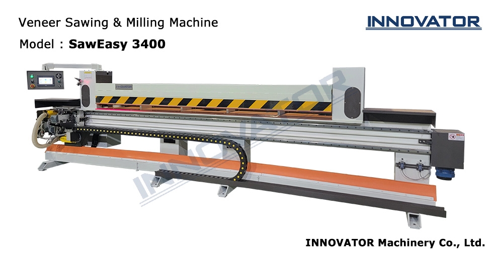 Veneer Sawing & Milling Machine (SawEasy 3400)